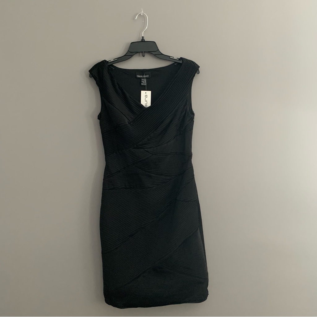 Nwt Laura Size 8 Black Evening Dress